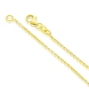Thumbnail Image 3 of 9ct Yellow Gold Diamond Cut Bead Station Necklace