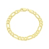 Thumbnail Image 0 of Men's 9ct Yellow Gold Figaro Chain Bracelet