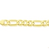 Thumbnail Image 1 of Men's 9ct Yellow Gold Figaro Chain Bracelet
