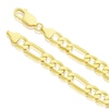 Thumbnail Image 2 of Men's 9ct Yellow Gold Figaro Chain Bracelet