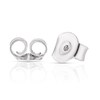 Thumbnail Image 2 of Sterling Silver Cubic Zirconia Northern Star Stud Earrings