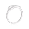 Thumbnail Image 2 of Sterling Silver Cubic Zirconia Infinity Symbol Ring