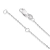 Thumbnail Image 2 of Sterling Silver CZ Open Stud Earring & Pendant Necklace Set