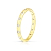 Thumbnail Image 1 of 9ct Yellow Gold Flush Set Cubic Zirconia Full Eternity Ring