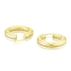 Thumbnail Image 1 of 9ct Yellow Gold Diamond Cut Hoop Earrings