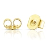 Thumbnail Image 2 of 9ct Yellow Gold Heart Stud Earrings