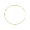 Thumbnail Image 0 of 9ct Yellow Gold Polish & Texture Oval Link Chain Necklace