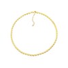 Thumbnail Image 1 of 9ct Yellow Gold Braided Herringbone Chain Necklace