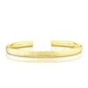 Thumbnail Image 0 of 9ct Yellow Gold Hinge Cuff Bangle