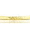 Thumbnail Image 1 of 9ct Yellow Gold Hinge Cuff Bangle