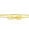 Thumbnail Image 2 of 9ct Yellow Gold Eternity Symbol Bangle