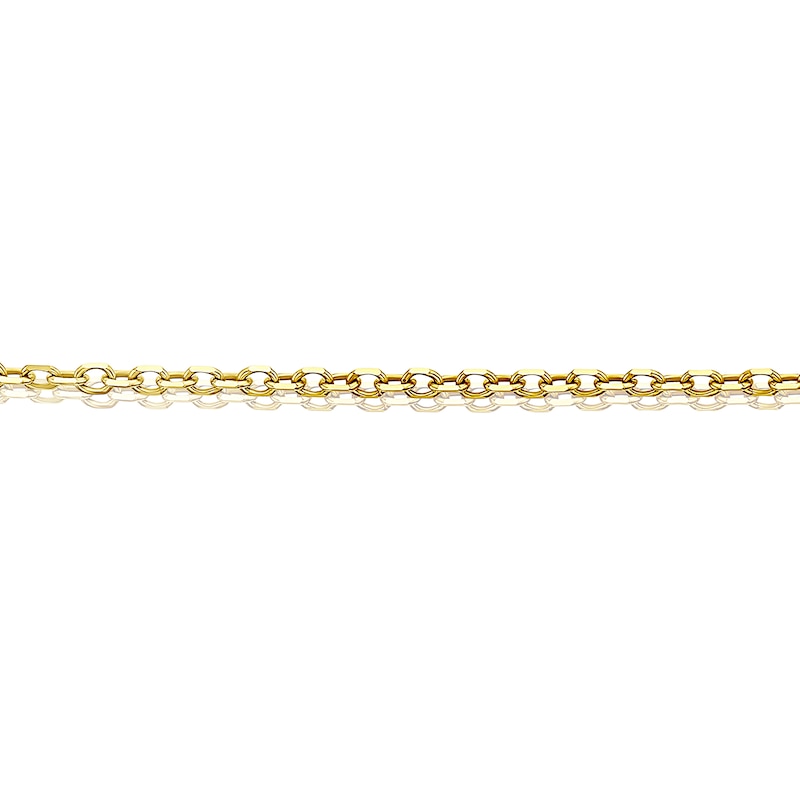 9ct Yellow Gold Eternity Symbol Bracelet