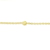 Thumbnail Image 1 of 9ct Yellow Gold Diamond Cut Bead Station Bracelet