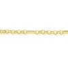 Thumbnail Image 1 of 9ct Yellow Gold Belcher Mix Chain Link Bracelet