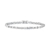 Thumbnail Image 0 of Michael Kors Brilliance Sterling Silver Cubic Zirconia Mixed Cut Tennis Bracelet