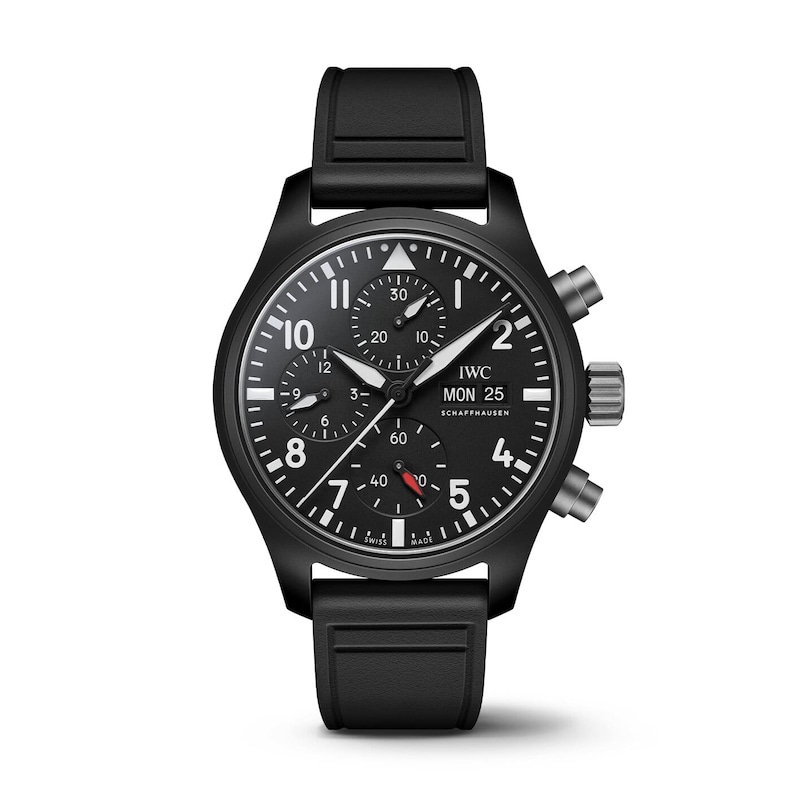 Main Image 1 of IWC Pilot’s Watches Top Gun Edition Black Rubber Strap Watch