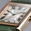 Thumbnail Image 7 of Accurist Rectangle Ladies' Green Leather Strap Watch
