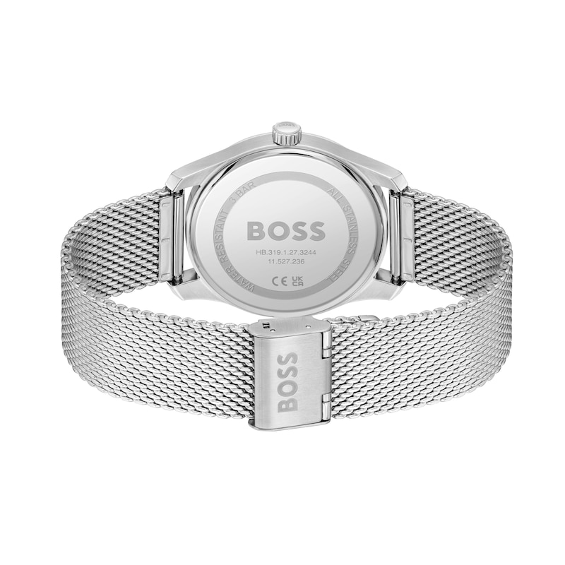 BOSS Principle Men's Mesh Bracelet Watch