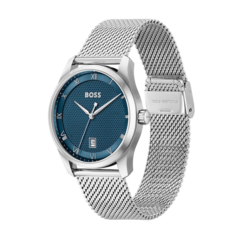 BOSS Principle Men's Mesh Bracelet Watch