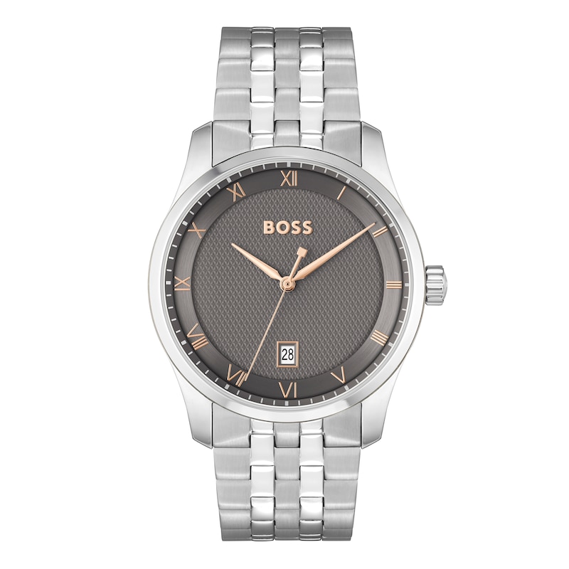 BOSS Principle Men's Stainless Steel Bracelet Watch