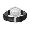 Thumbnail Image 1 of BOSS Principle Men's Black Leather Strap Watch
