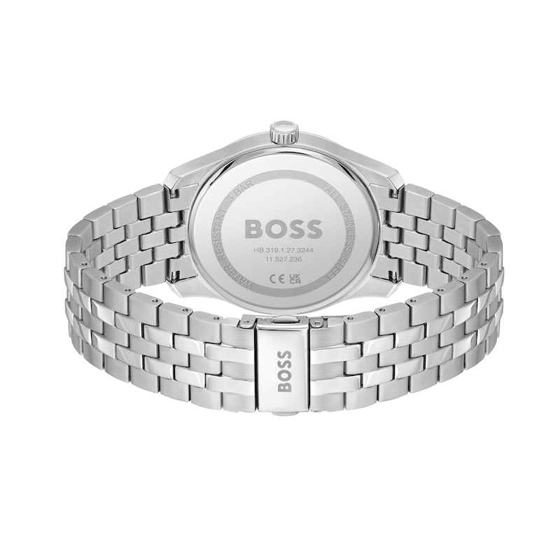 BOSS Principle Men's Black Dial Bracelet Watch