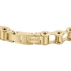 Thumbnail Image 1 of BOSS Chain Men's Polished Gold Plated Stainless Steel Cycle Chain Bracelet