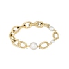 Thumbnail Image 0 of BOSS Leah Ladies' Gold-Tone & Pearl Chain Bracelet