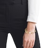 Thumbnail Image 2 of BOSS Leah Ladies' Gold-Tone & Pearl Chain Bracelet