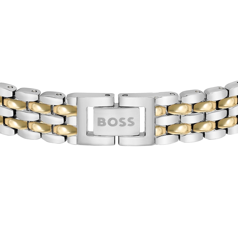 BOSS Isla Two-Tone IP Steel Multi Link Chain Bracelet