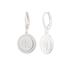 Thumbnail Image 0 of Lauren Ralph Lauren Sterling Silver Logo Drop Earrings