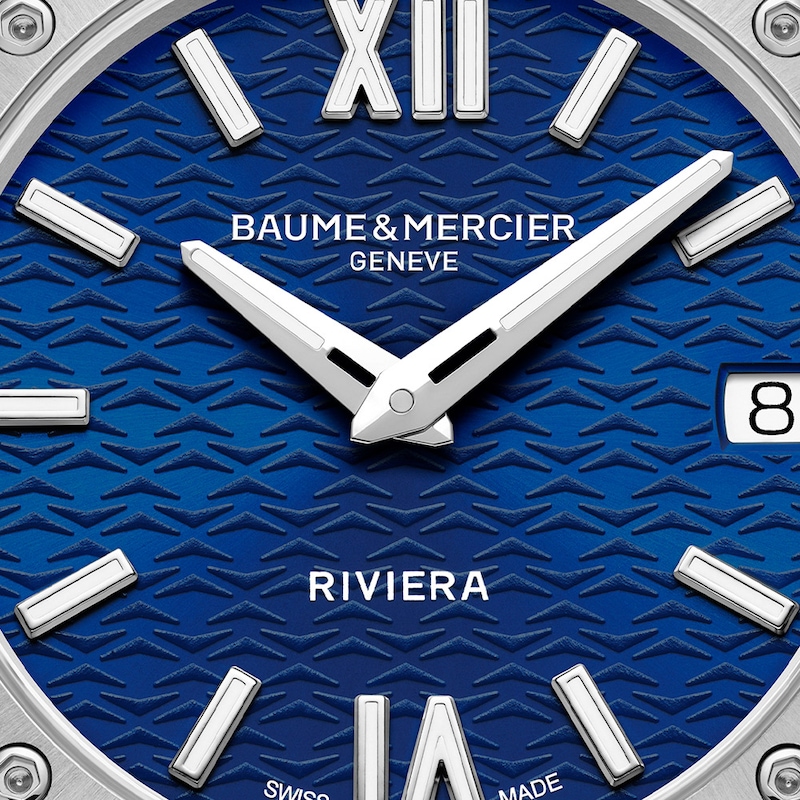 Baume & Mercier Riviera Ladies' Blue Dial & Bracelet Watch