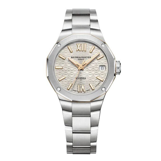 Baume & Mercier Riviera Diamond Ladies’ Champagne Dial & Bracelet Watch