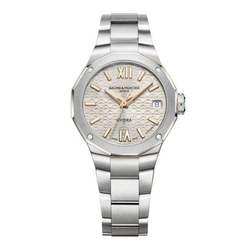 Baume & Mercier Riviera Ladies' Diamond Champagne Dial Watch