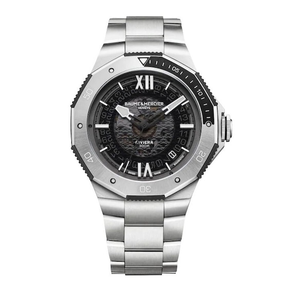Baume & Mercier Riviera 10717 Men’s Grey Dial & Bracelet Watch