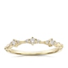 Thumbnail Image 0 of 9ct Yellow Gold 0.14ct Diamond Claw Set Trio Eternity Ring