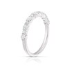 Thumbnail Image 1 of Platinum 0.50ct Diamond Round Cut Half Eternity Ring