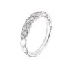 Thumbnail Image 1 of 9ct White Gold 0.26ct Diamond Twist Eternity Ring