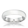 Thumbnail Image 0 of Origin Platinum Diamond 5mm Comfort Fit Wedding Band