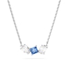 Thumbnail Image 0 of Swarovski Mesmera Silver Tone & Blue Crystal Pendant Necklace