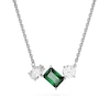 Thumbnail Image 0 of Swarovski Mesmera Silver Tone & Green Crystal Pendant Necklace