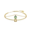 Thumbnail Image 0 of Swarovski Stilla Gold-Tone & Green Crystal Bracelet