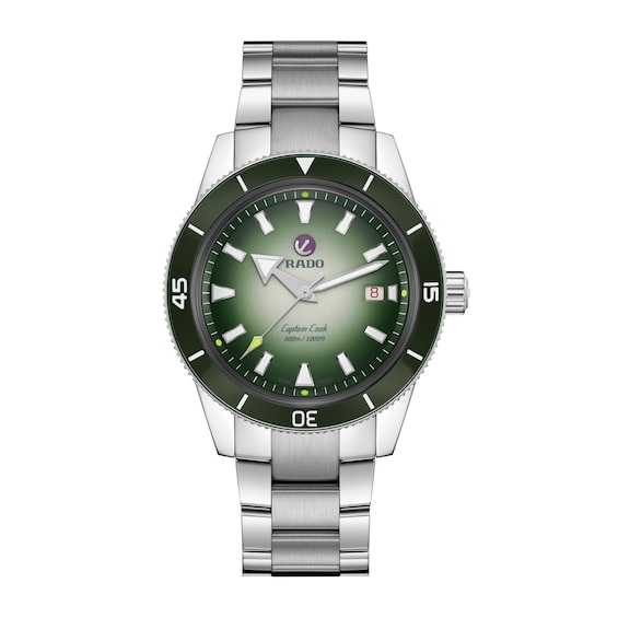 Captain Cook x Cameron Norrie Limited Edition Green Dial & Stainless Steel Watch