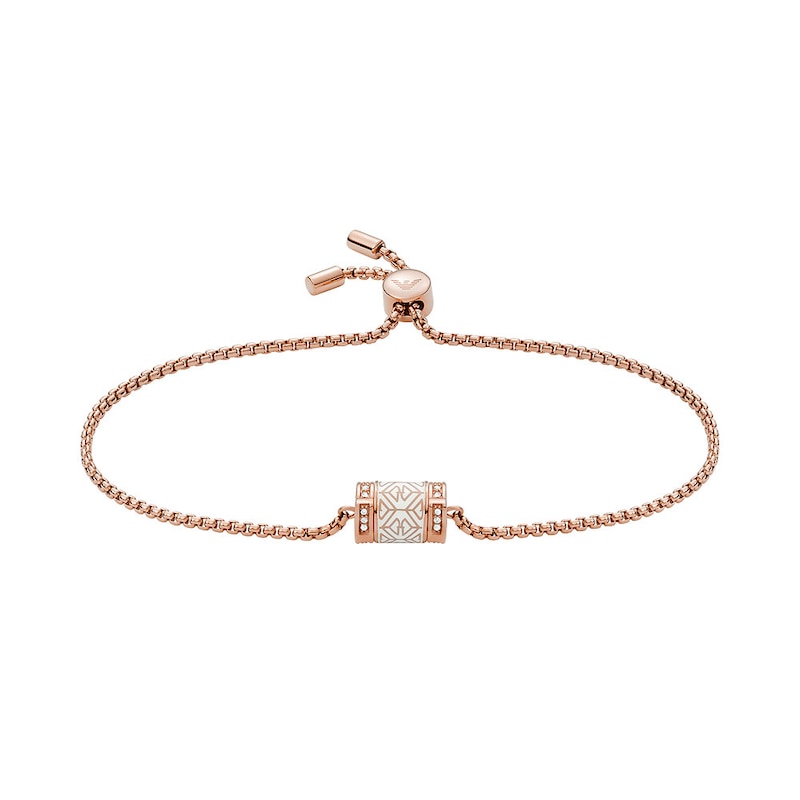 Main Image 1 of Emporio Armani Rose Gold-Tone Stainless Steel Bracelet