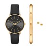 Thumbnail Image 0 of Michael Kors Pyper Leather Strap Watch, Gold-Tone Bracelet & Earring Giftset