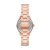 Thumbnail Image 2 of Michael Kors Lauryn Ladies' Crystal Rose-Tone Bracelet Watch