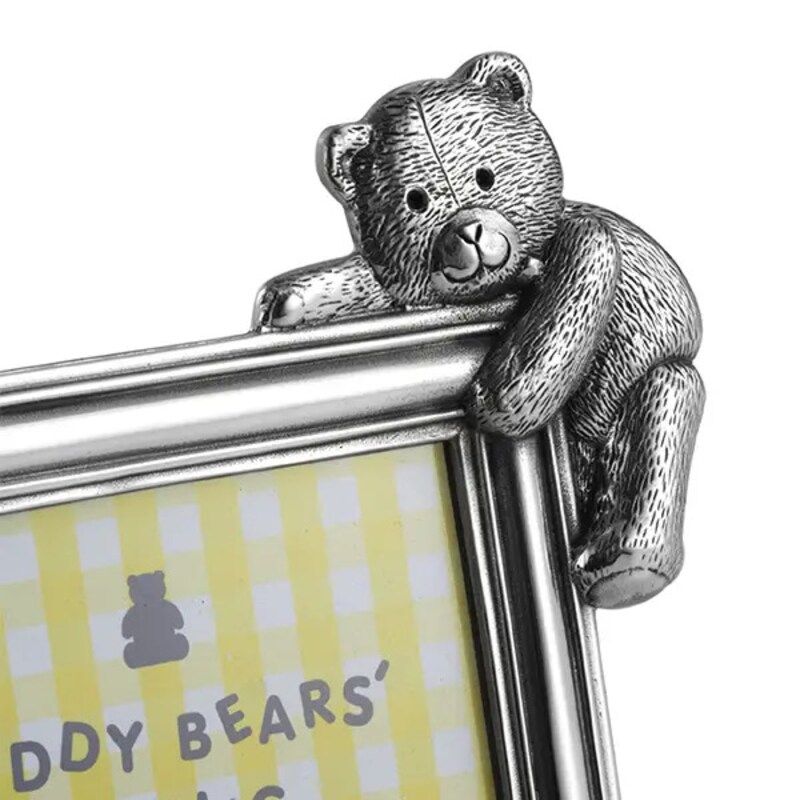 Main Image 4 of Royal Selangor Teddy Bears' Picnic Pewter Rectangular Photo Frame
