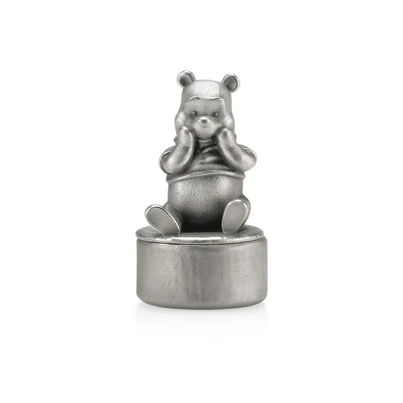 Royal Selangor Disney Winne The Pooh Poohsticks Pewter Tooth Box