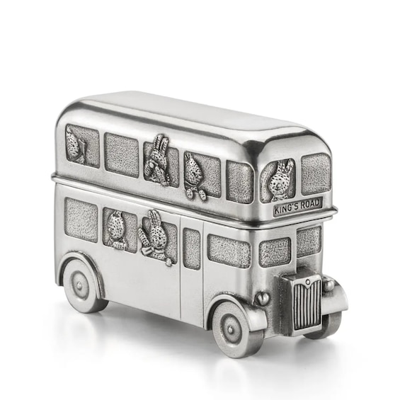 Royal Selangor Bunnies’ Day Out Pewter Routemaster Container
