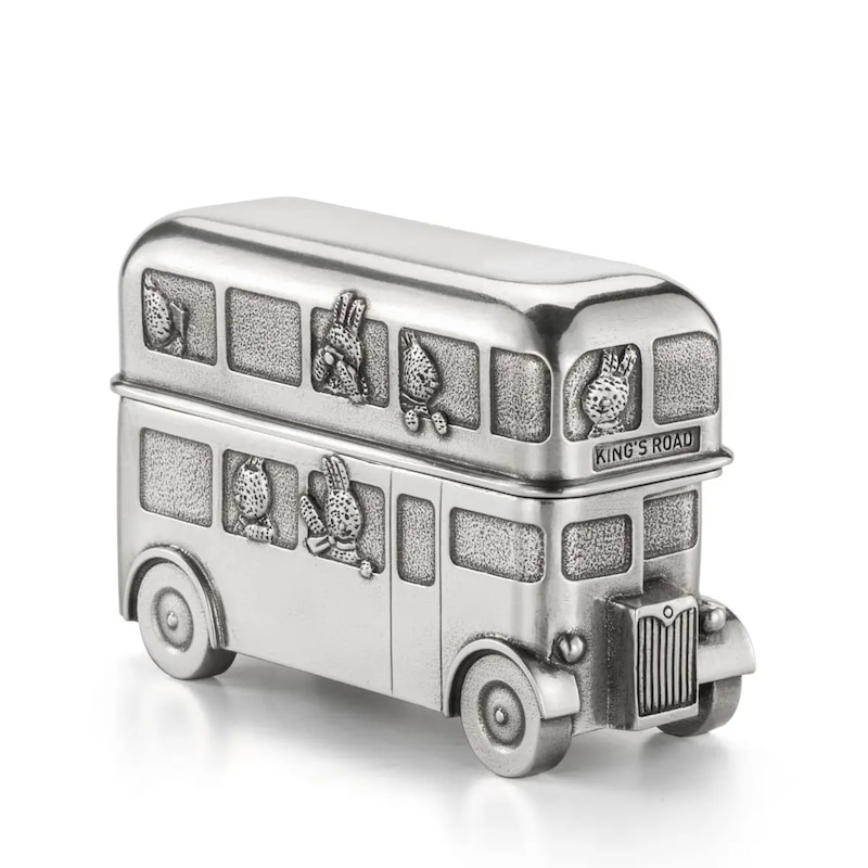 Royal Selangor Bunnies' Day Out Pewter Routemaster Container